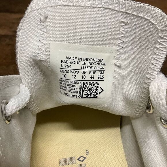 Men's Converse Chuck Taylor Low Tops, Gray, 10 D - Picture 6 of 6